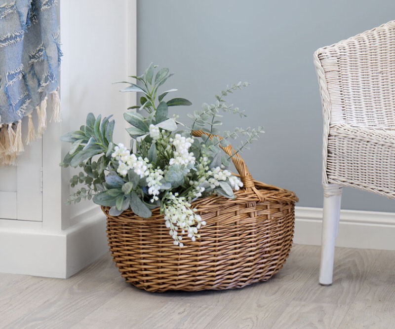 Cottage Gardener's Carry Basket
