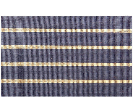 French Blue Stripe Indoor Mat