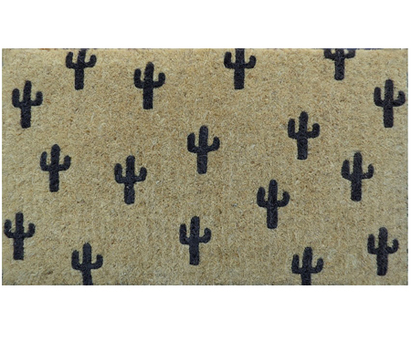 Santa Fe Cactus 100% Coir Regular Doormat