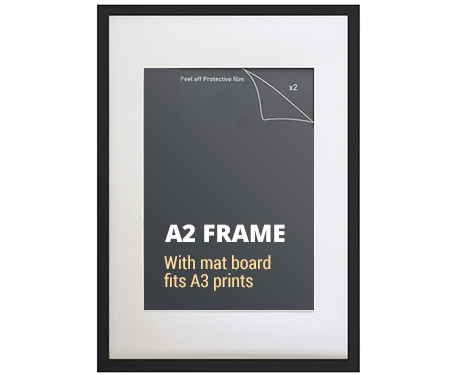 A2 Black Picture Frame