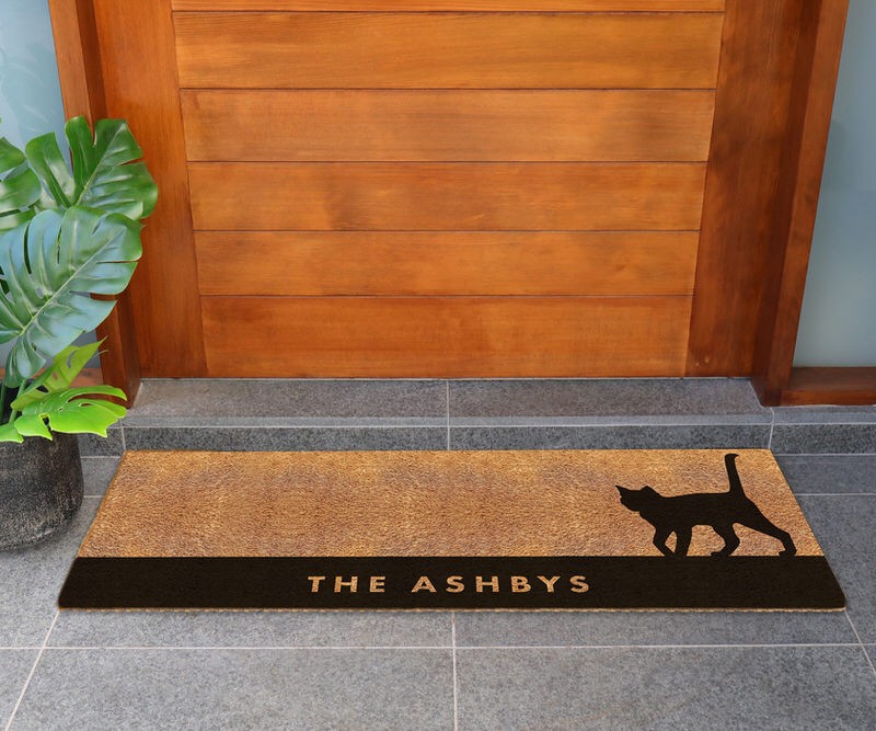 Custom Long Cat Doormat - 115x45cm