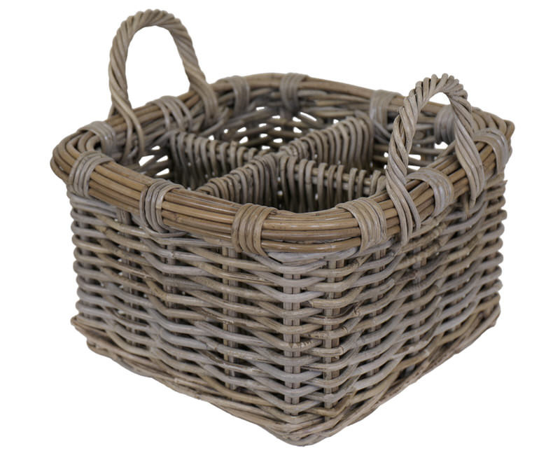 Large Daylesford Herb Rattan Basket / Caddy