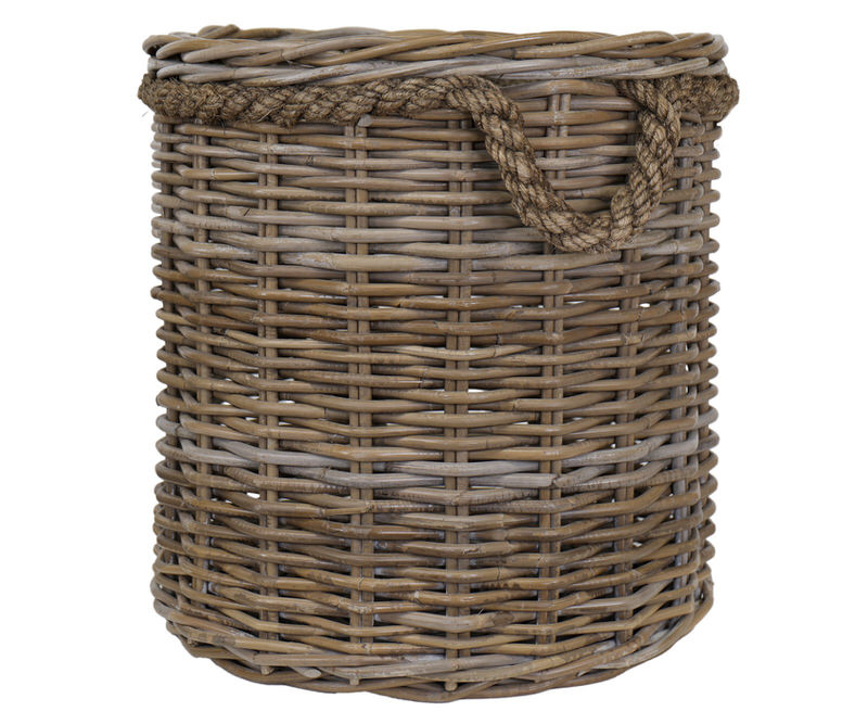 Stonefields Round Rattan Basket - Large