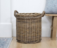 Stonefields Round Rattan Basket - Small