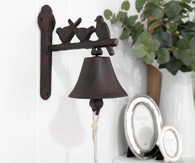 Farlingaye Vintage Wall Bell - Cast Iron Doorbell