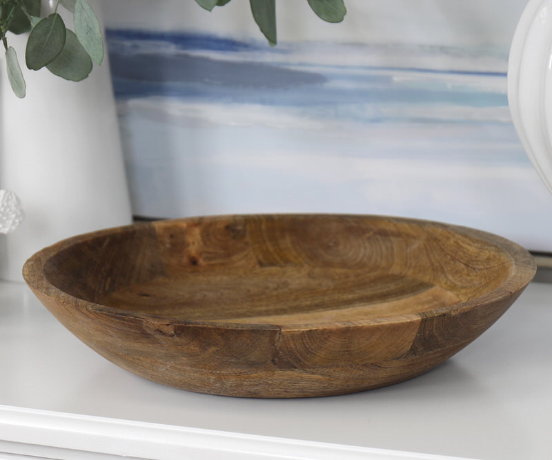 Archer Mango Wood Bowl