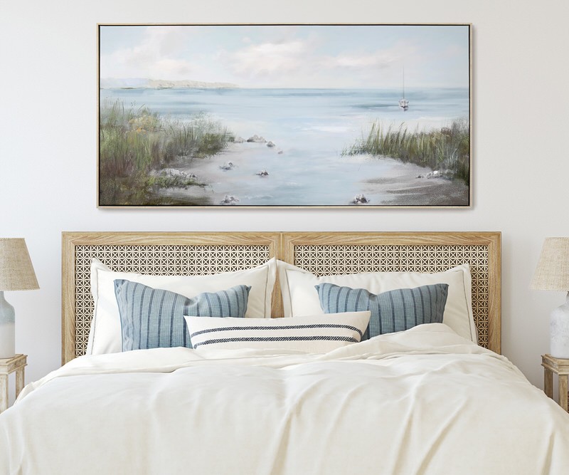 Eden Waters Framed Canvas Painting