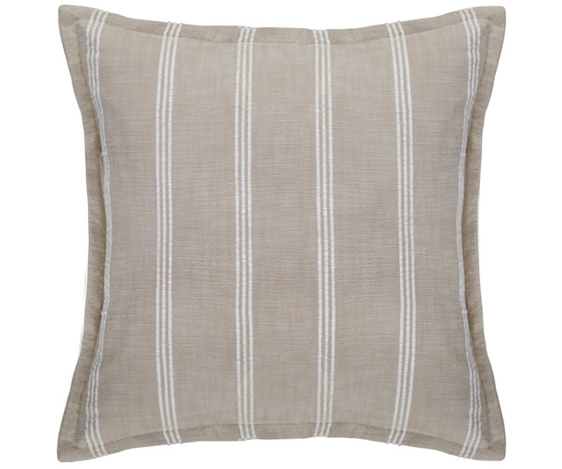 Maddox Oatmeal Stripe Cushion