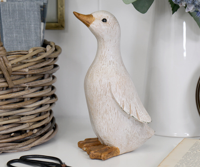 Charlie White Duck - Small