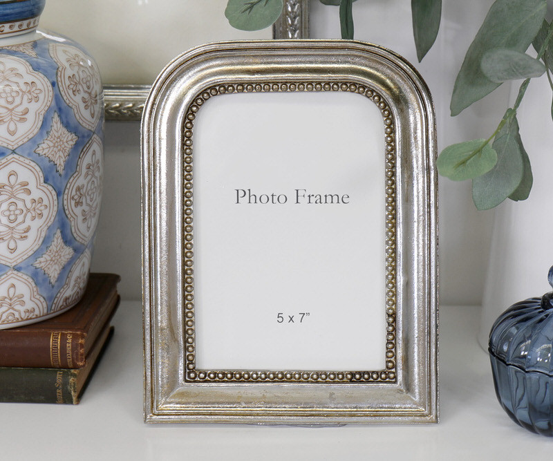 Giselle Silver Arch Photo Frame - 5x7