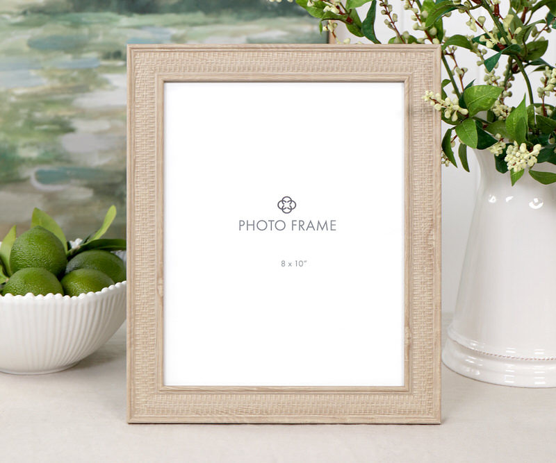 Seaforth Natural Weave Photo Frame - 8x10 inch