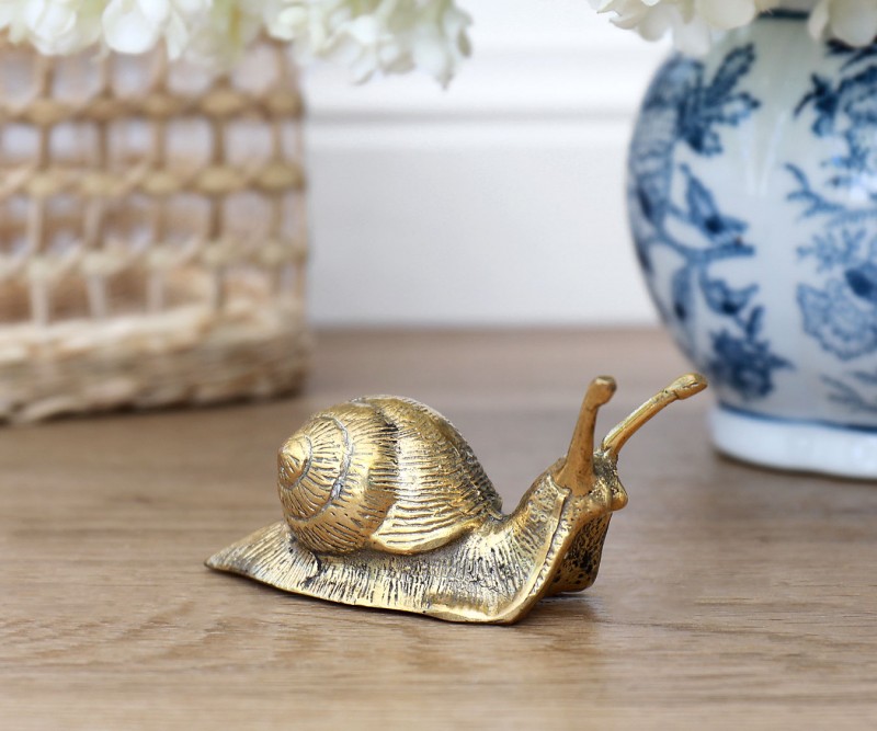Gold Garden Snail Small