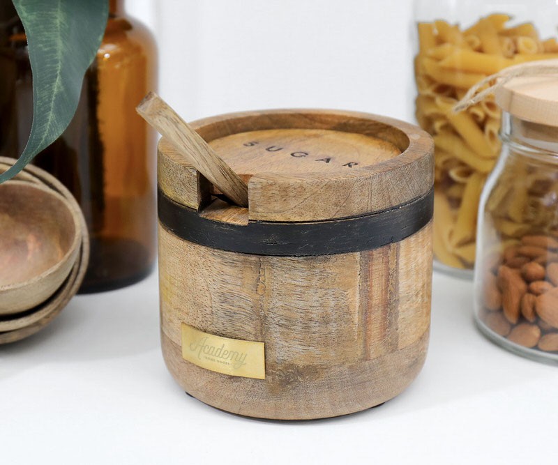 Wilson Wooden Sugar Box