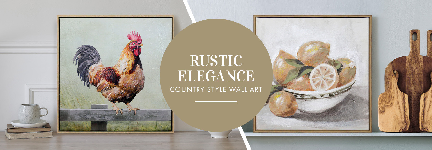 Rustic Elegance: Choosing the Perfect Country Style Wall Art