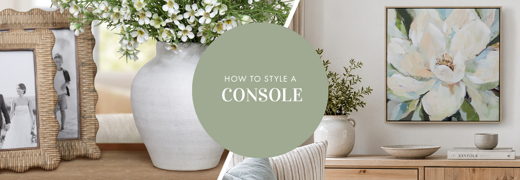 How to Style a Console Table