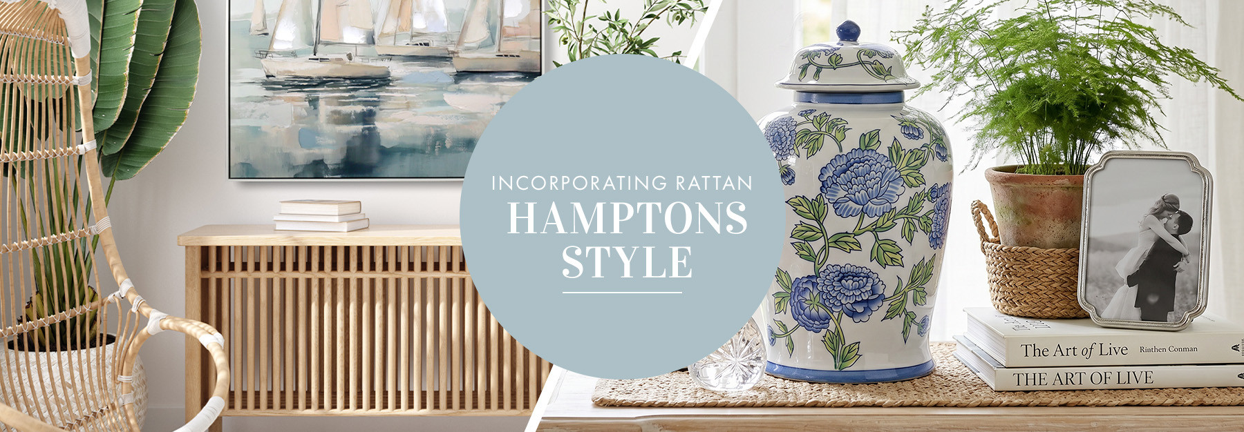 Incorporating Rattan into Your Hamptons Style Decor