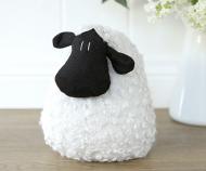 Sam the White Sheep Doorstop