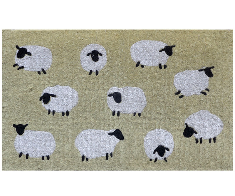 Woolly Sheep Doormat Regular