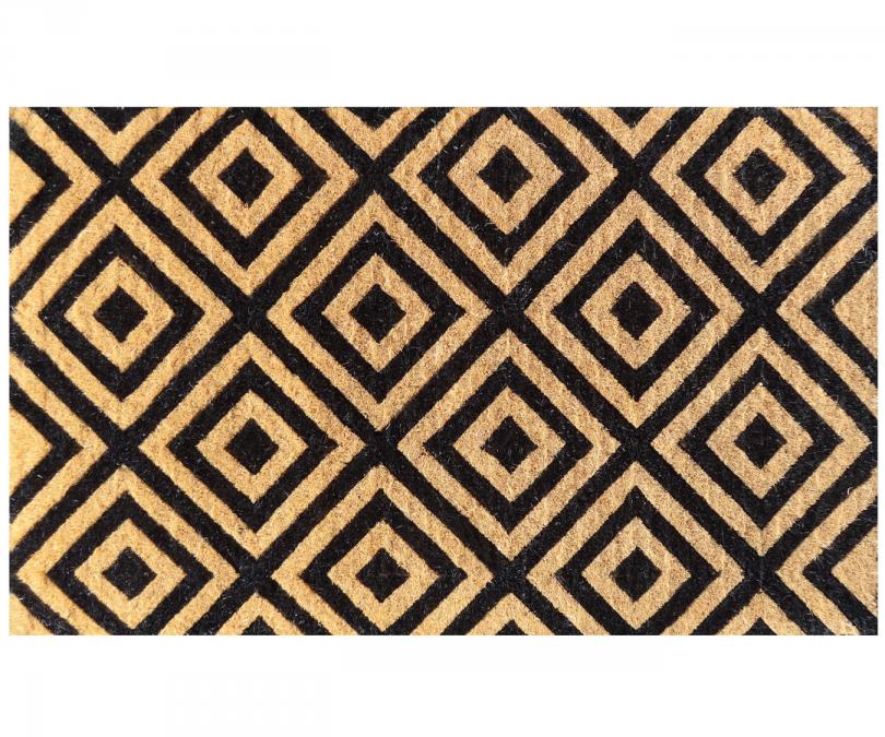 Classic Diamond 100% Coir Doormat