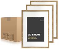 Box 12 A2 American Oak Picture Frames