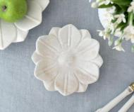 Marble Lotus Flower Dish Small