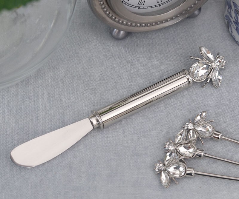 Crystal Bee Spreader Knife