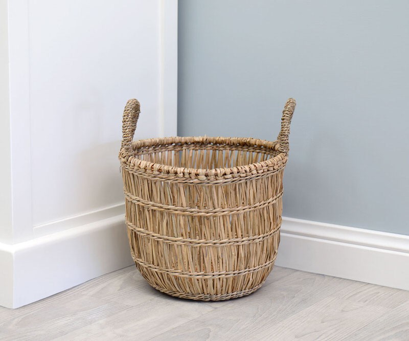 Allandale Seagrass Basket Planter Small