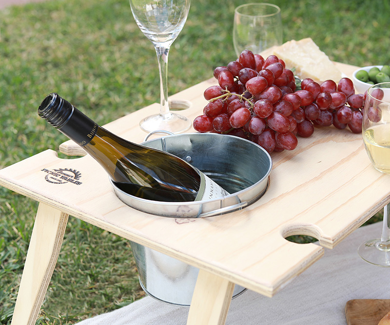 Banquet Picnic Table with Bucket