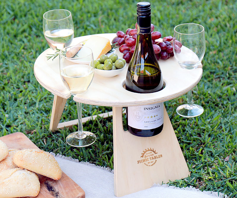 Round Picnic Table - Folding