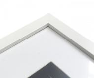 Set 3 40x40cm Square White Picture Frames