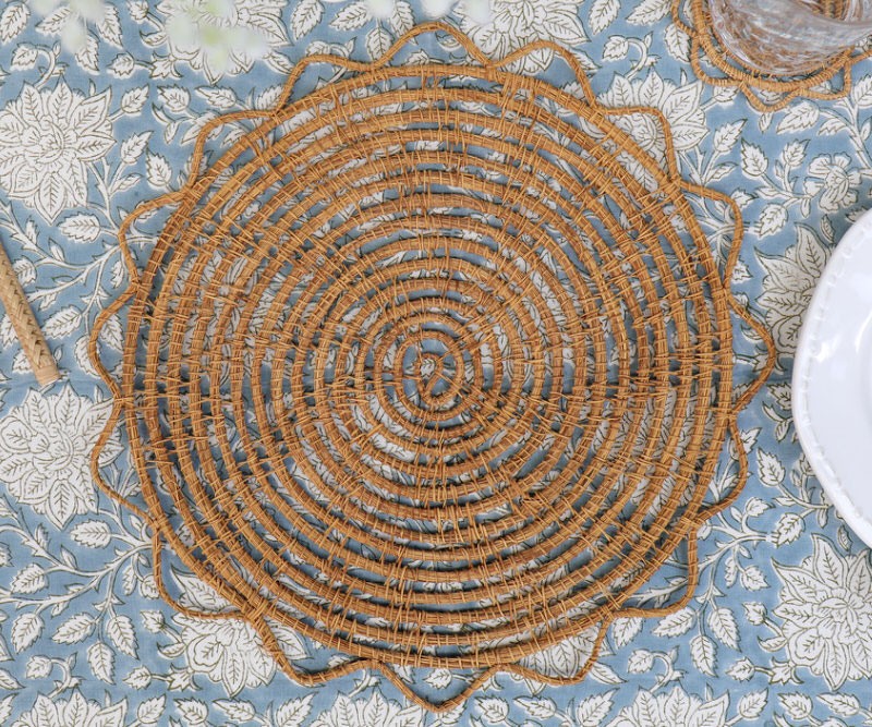 Palm Cove Rattan Lace Placemat Home accessories and homewares Home