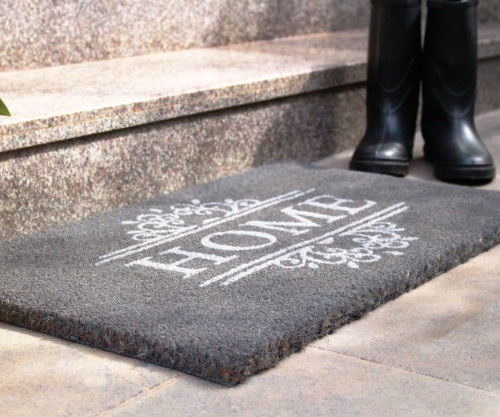 Large Classic Grey Home Doormat