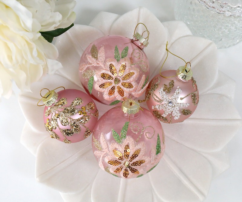 christina-pink-applique-flower-bauble-shop-by-colour