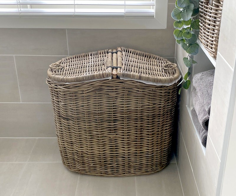 Fletcher Double Laundry Hamper