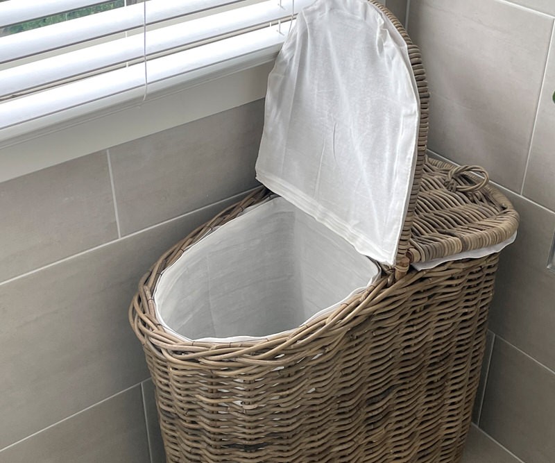 Fletcher Double Laundry Hamper