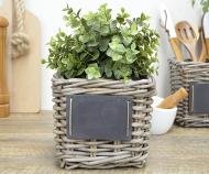 Casa Mini Cane Storage Basket with Blackboard