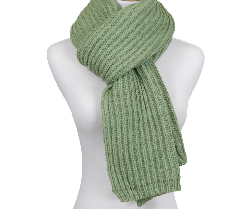 pascoegallery1 Tiger Scarf Green