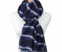 Windward Navy Tie Dye Scarf