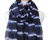 Windward Navy Tie Dye Scarf