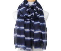 Windward Navy Tie Dye Scarf