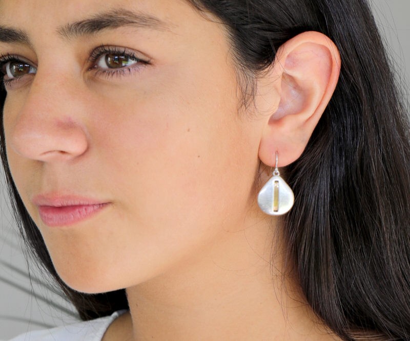 Sierra Silver Teardrop Earrings