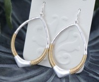 Amaya Silver Teardrop Earrings