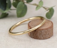 Classic Gold Bangle - 7cm