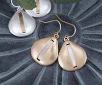 Sierra Gold Teardrop Earrings