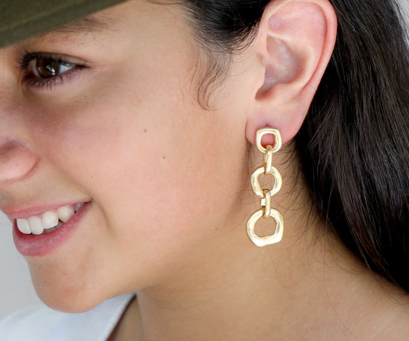 Dolce Vita Gold Chain Earrings