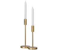 Tall Warwick Gold Candlestick