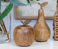 Bramley Handcrafted Wooden Pear