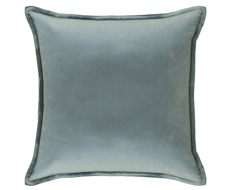 Pistachio Green Velvet Cushion