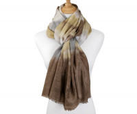 Savannah Mocha Brown Ombre Scarf