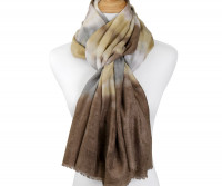 Savannah Mocha Brown Ombre Scarf